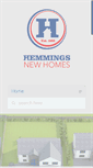 Mobile Screenshot of hemmingsnewhomes.com